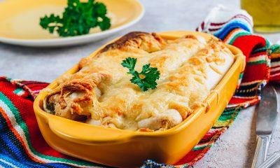 Okusi mehiške kuhinje - piščančje enčilade v enolončnici